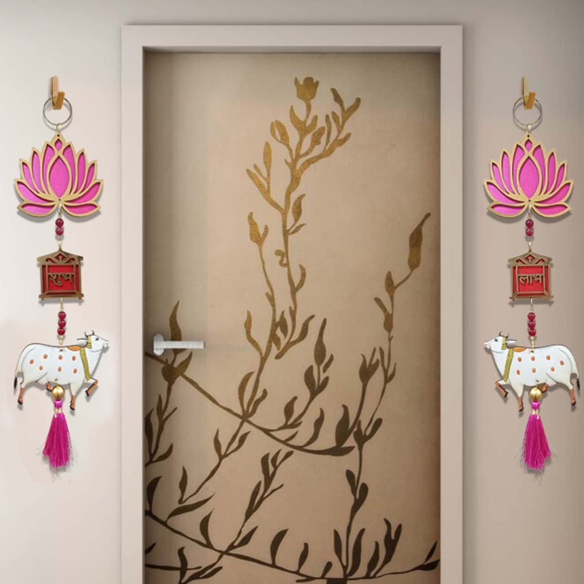 Cow Door Hanging