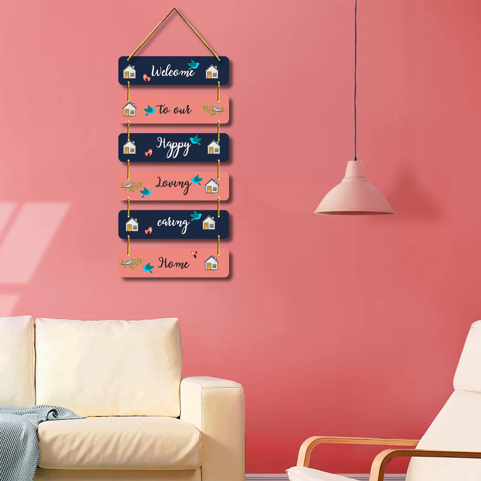 welcome Wall Hangging – Kraftand Craft