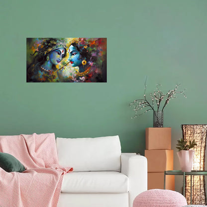 Radha Krishana Wall Art